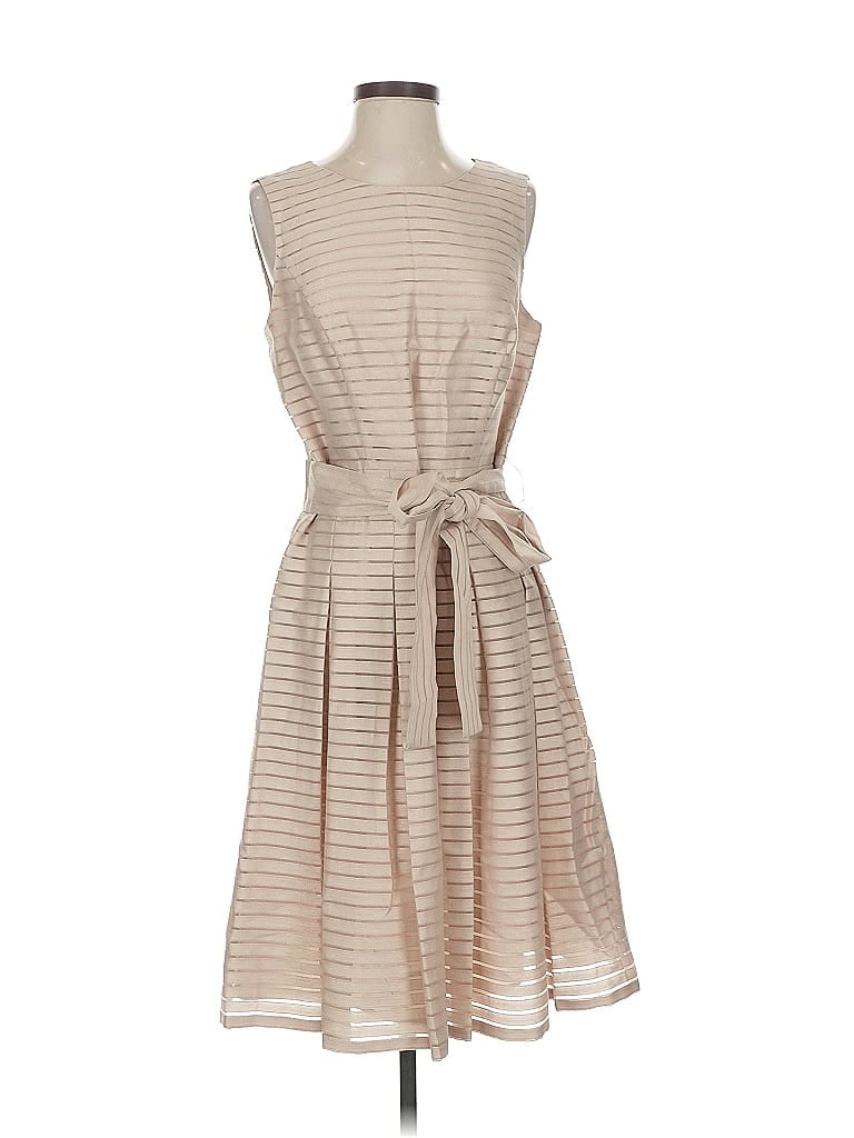 Pre-owned Unbranded Cocktail Dress In Brown