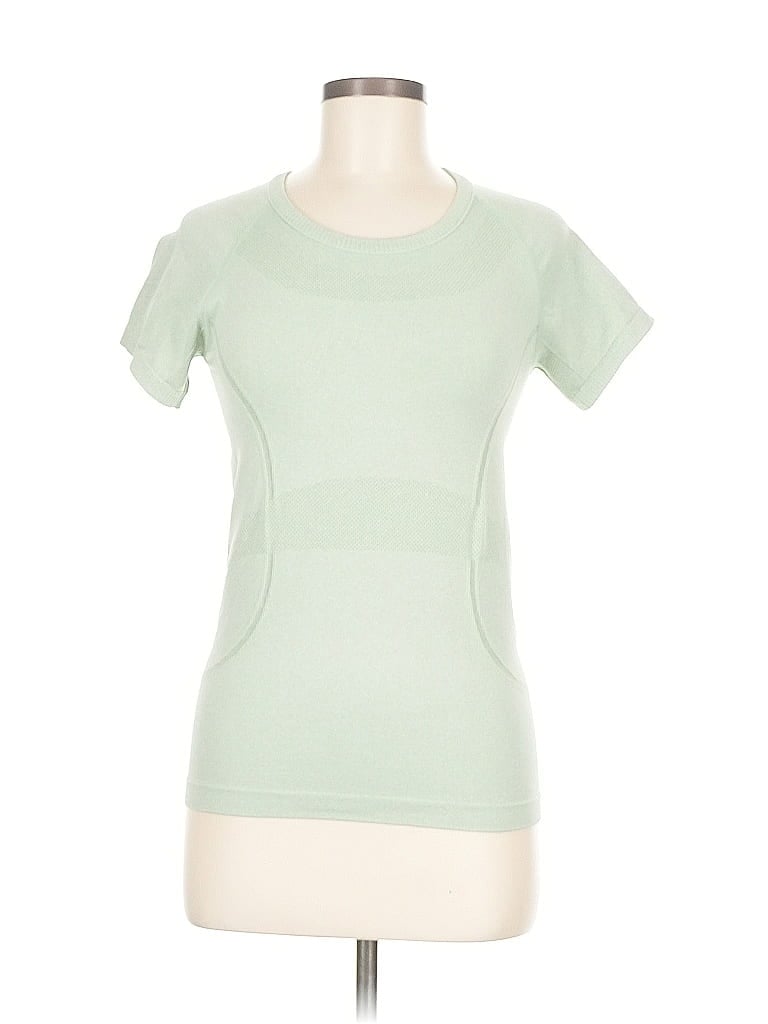 Pre-owned Unbranded Short Sleeve T-shirt In Green