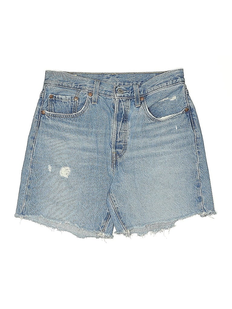 Click to view more detailed imagery on our partner's website Pre-owned Levi's Denim Shorts In Blue
