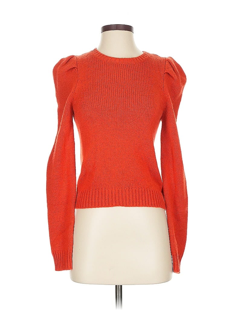 Pre-owned Derek Lam Collective Pullover Sweater In Orange