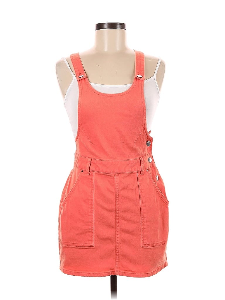 Pre-owned Urban Outfitters Casual Dress In Orange