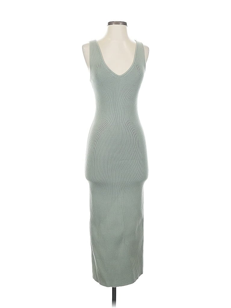 Pre-owned Open Edit Cocktail Dress In Gray