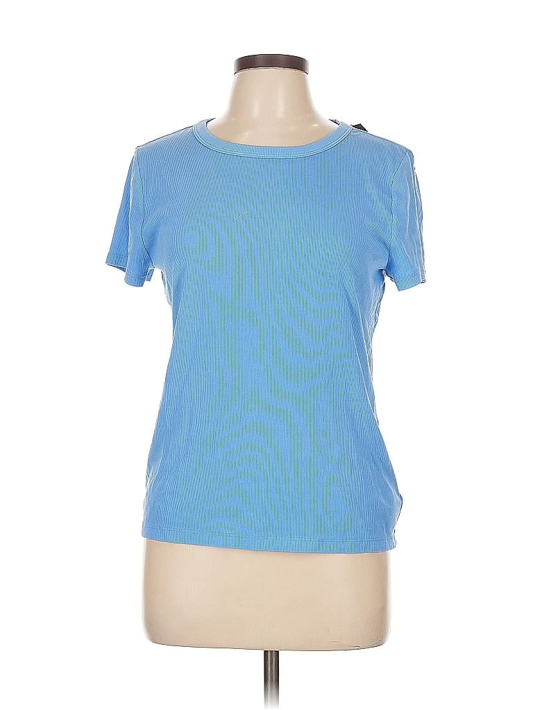 Pre-owned Gap Short Sleeve T-shirt In Blue