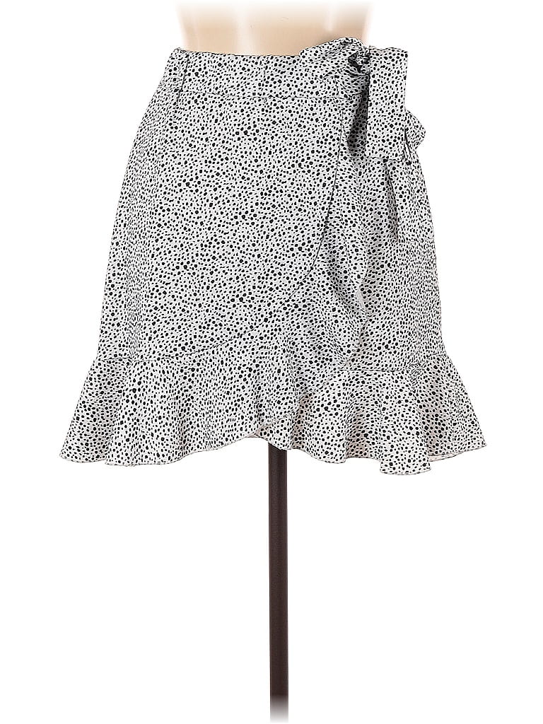 Pre-owned Unbranded Casual Skirt In Silver