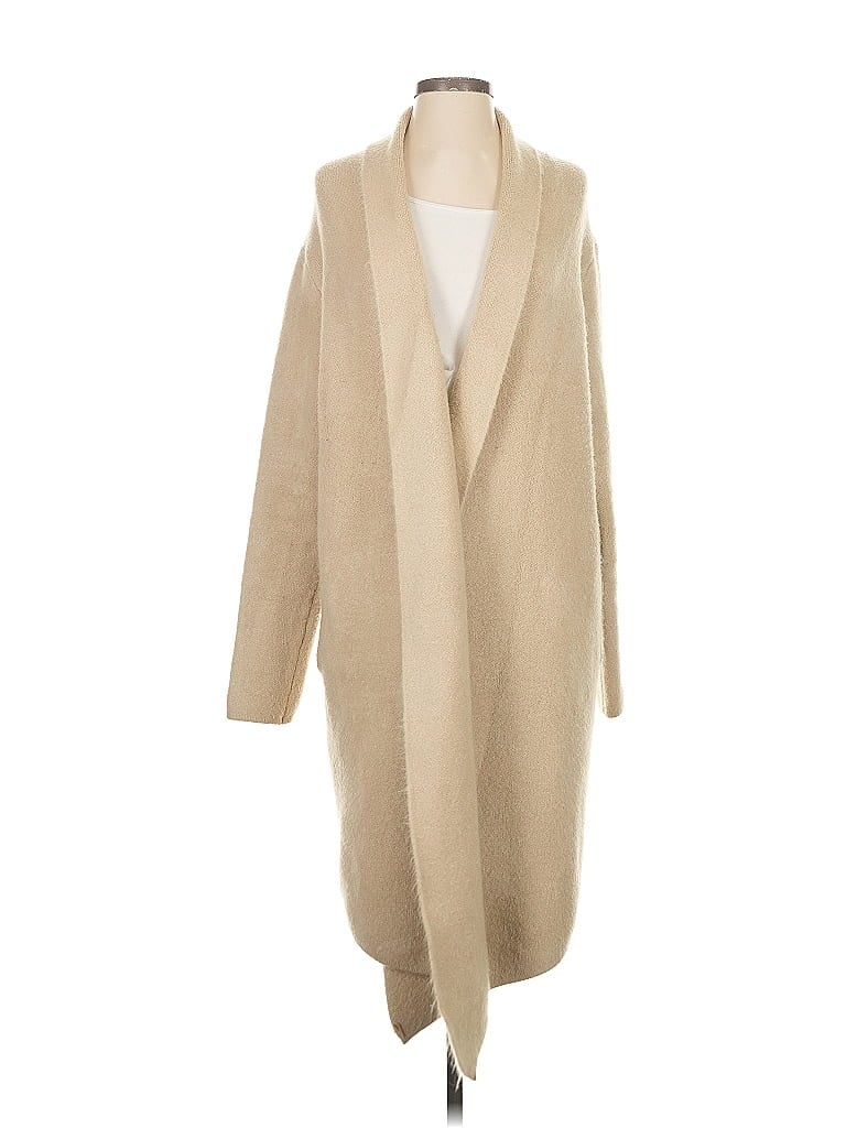 Pre-owned Pink Martini Cardigan Sweater In White