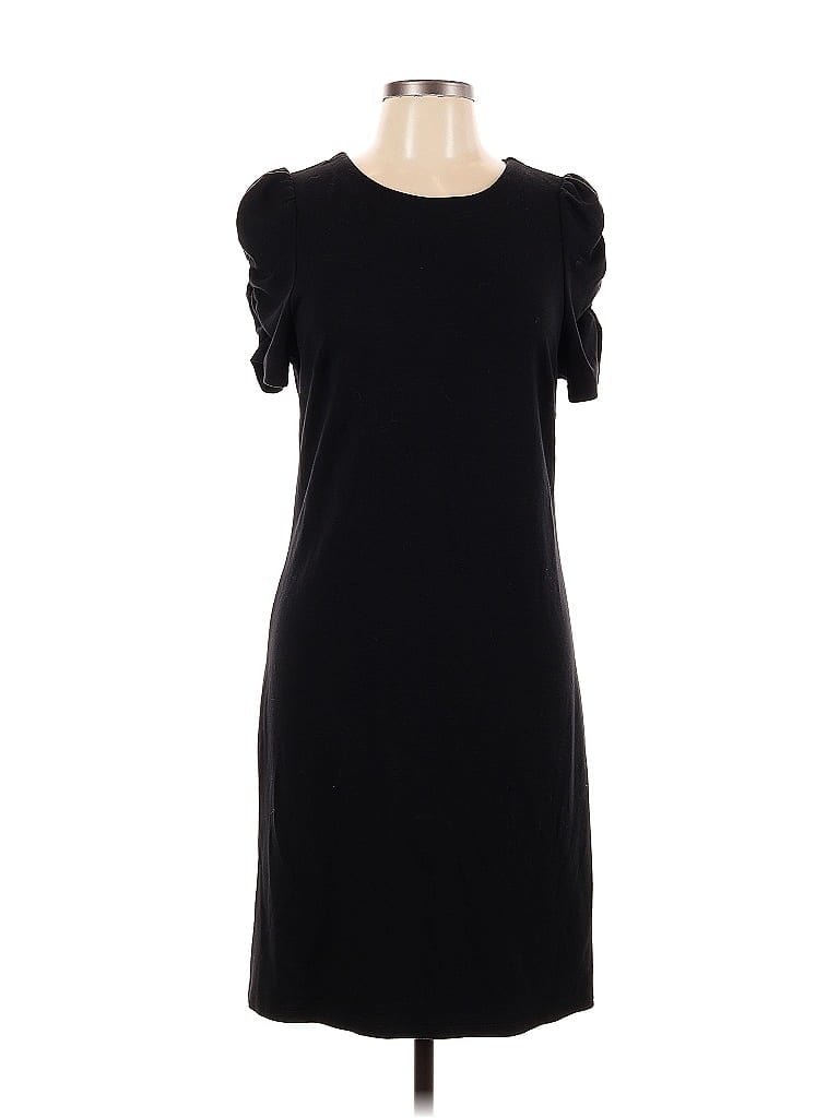 Pre-owned Ann Taylor Loft Casual Dress In Black