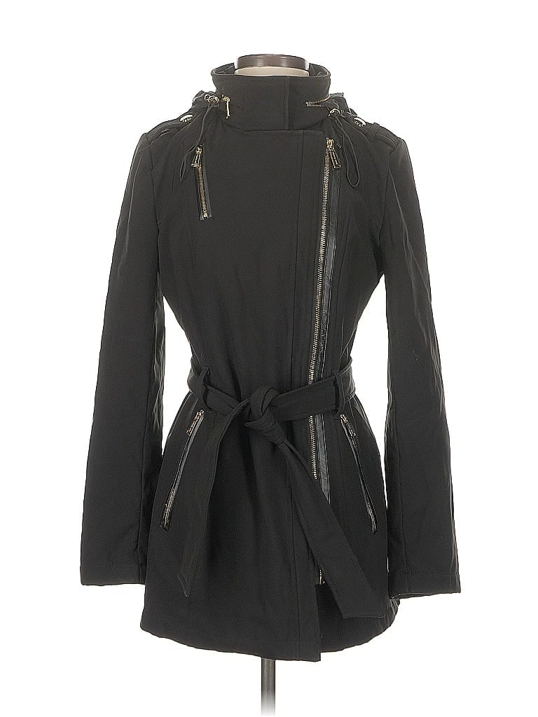 Pre-owned Michael Michael Kors Coat In Black