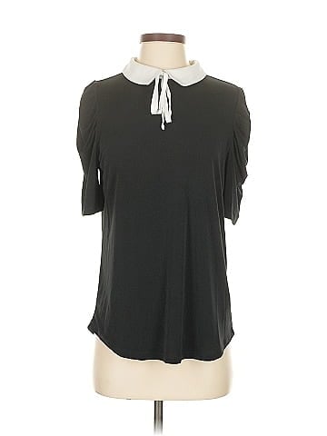 Adrianna Papell Short Sleeve Blouse (view 1)