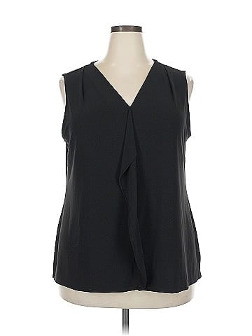Roz & Ali Sleeveless Blouse (view 1)