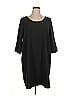 BB Dakota Solid Black Casual Dress Size 1X - photo 1