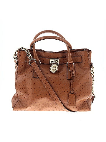 MICHAEL Michael Kors Leather Satchel (view 1)