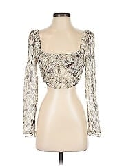 Nicholas 3/4 Sleeve Silk Top