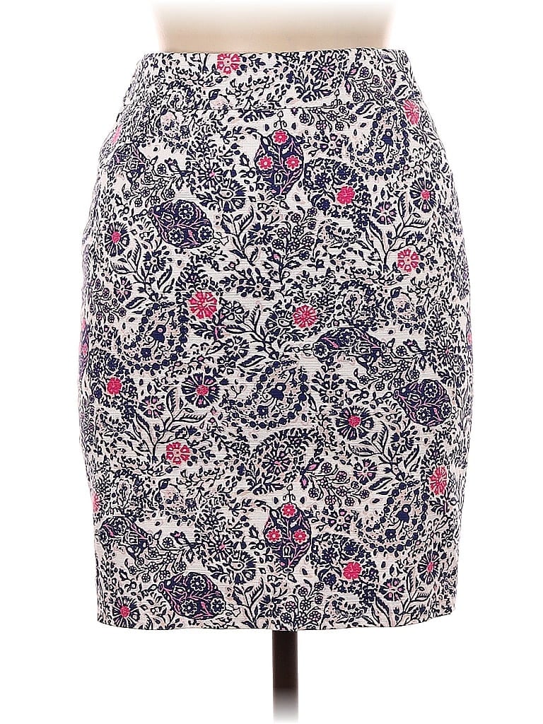 Pre-owned Ann Taylor Loft Formal Skirt In Purple