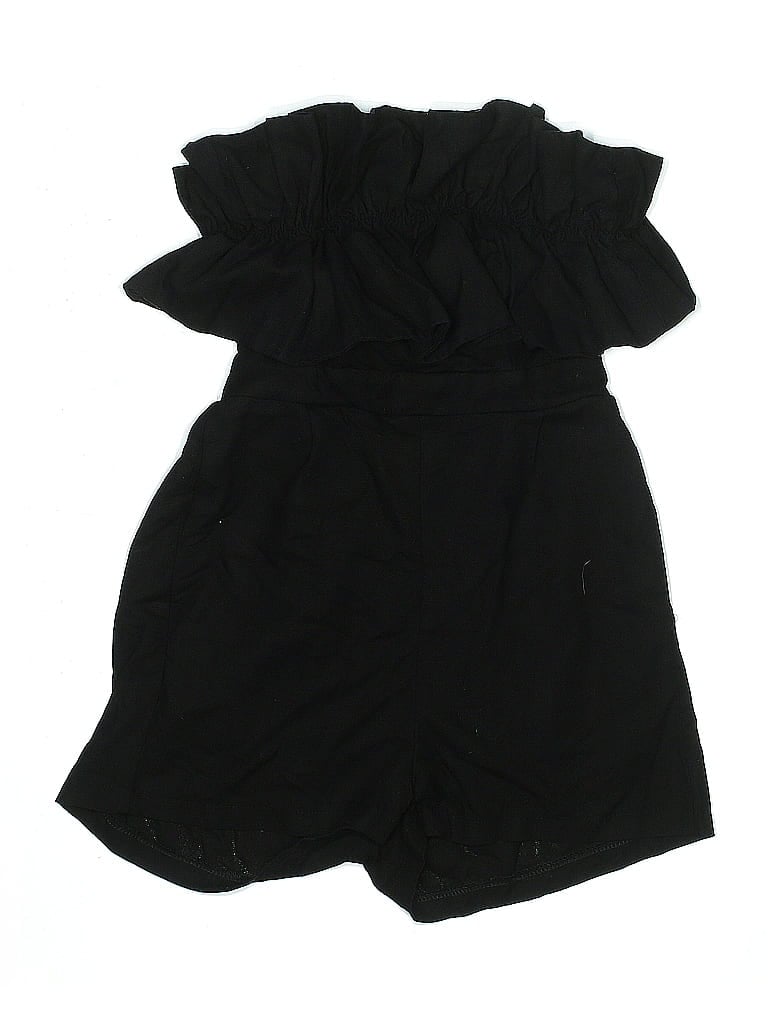 Pre-owned Lush Romper In Black