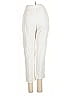 Indah Solid Ivory Casual Pants Size XS - photo 2