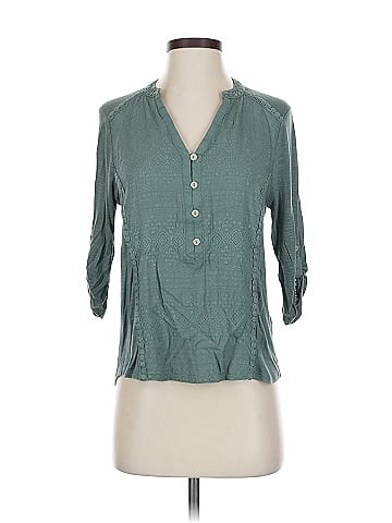 Democracy 3/4 Sleeve Blouse (view 1)