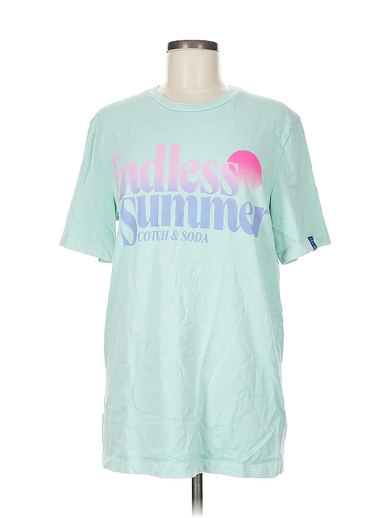 Pre-owned Scotch & Soda Short Sleeve T-shirt In Green