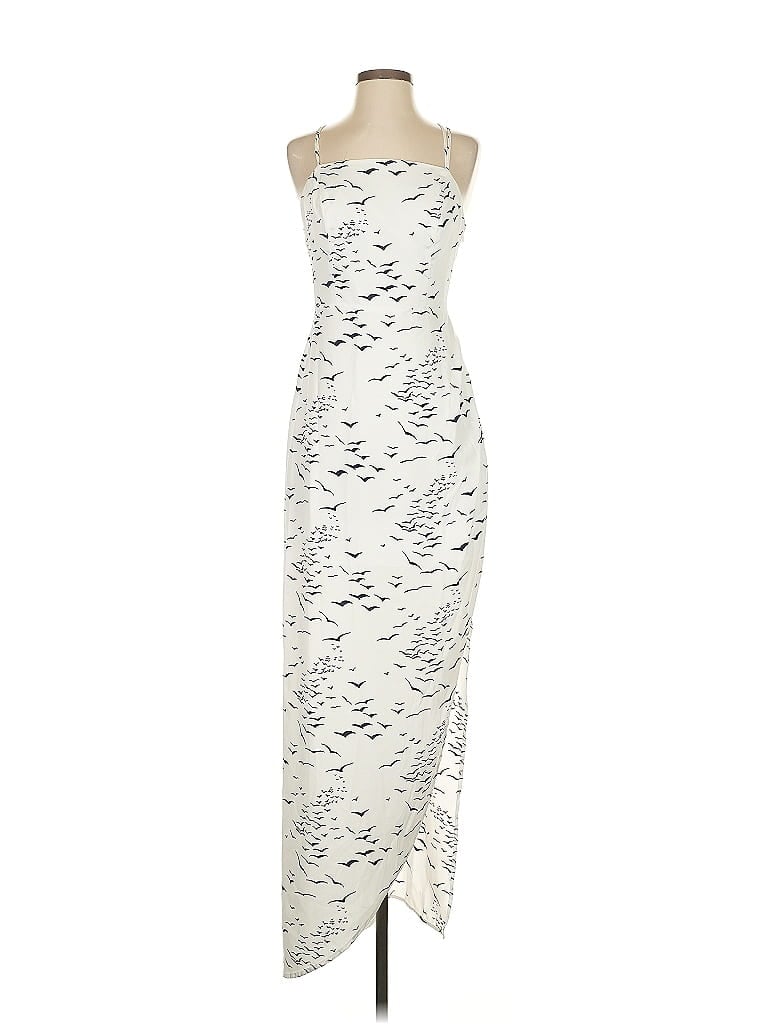 Pre-owned Bcbgeneration Cocktail Dress In White