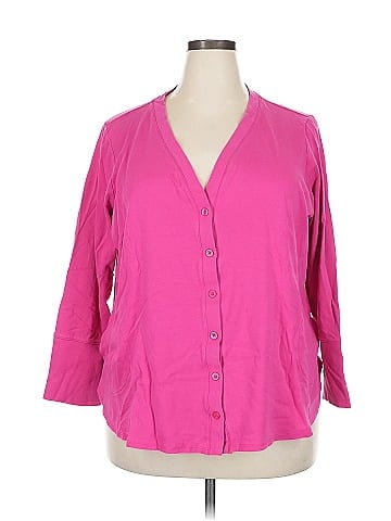 Isaac Mizrahi LIVE! 3/4 Sleeve Button-Down Shirt (view 1)