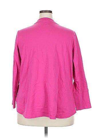 Isaac Mizrahi LIVE! 3/4 Sleeve Button-Down Shirt (view 2)