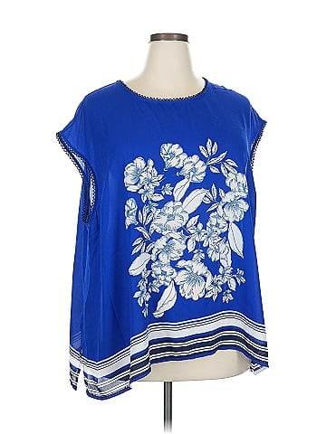 Liz Claiborne Career Short Sleeve Blouse (view 1)