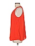 DR2 100% Polyester Orange Sleeveless Blouse Size M - photo 5