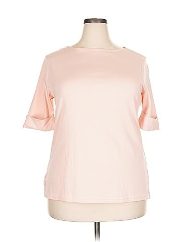 Lauren by Ralph Lauren Short Sleeve Blouse (view 1)