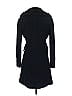 Club Monaco Blue Black Wool Coat Size XS - photo 2