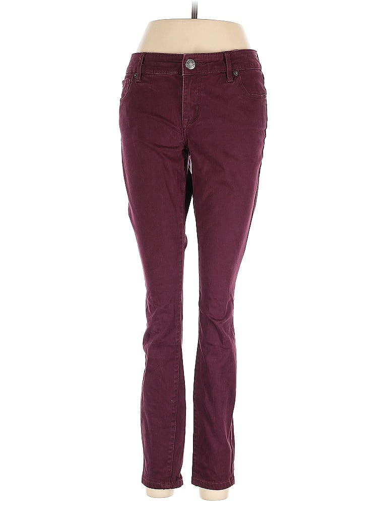 Pre-owned The Limited Casual Pants In Burgundy