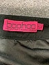 Boohoo 100% Polyester Solid Black Denim Skirt Size 4 - photo 3