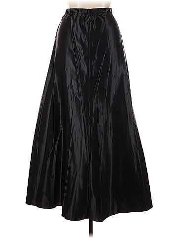Alex Evenings Faux Leather Skirt (view 2)