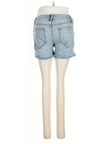 Hatch Denim Shorts (view 2)