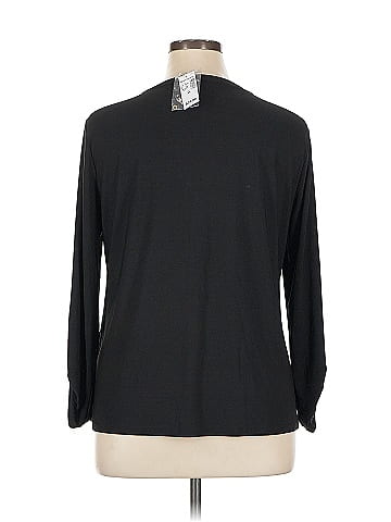 Roz & Ali Long Sleeve Blouse (view 2)