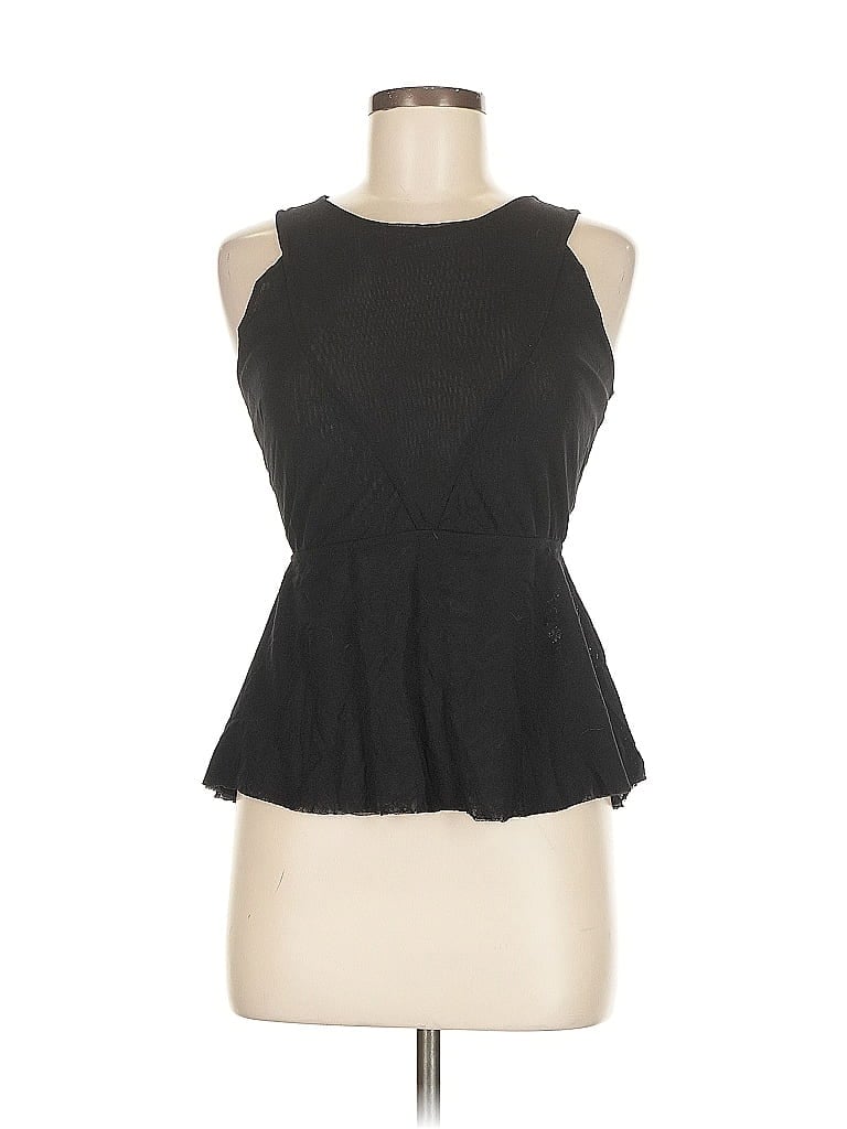 SWEET PEA BY STACY FRATI Pre-owned Sleeveless Blouse In Black