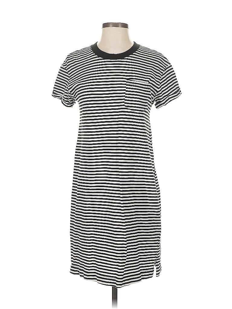 Pre-owned Time And Tru Casual Dress In Black