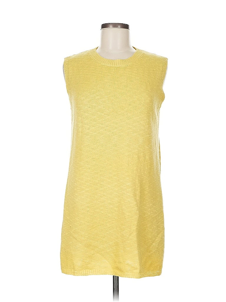 Click to view more detailed imagery on our partner's website Pre-owned Unbranded Sweater Vest In Yellow