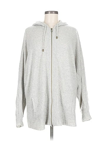 360 Cashmere Zip Up Hoodie (view 1)