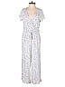 Cotton On 100% Viscose Stars White Jumpsuit Size XXS - photo 1