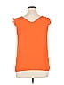 Beacon Apparel 100% Polyester Orange Sleeveless Blouse Size XL - photo 2