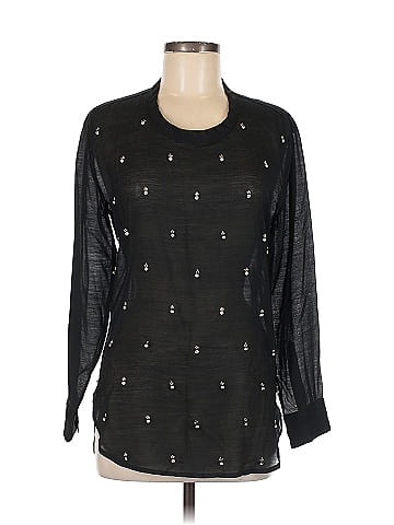 Isabel Marant Long Sleeve Silk Top (view 1)