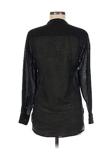 Isabel Marant Long Sleeve Silk Top (view 2)