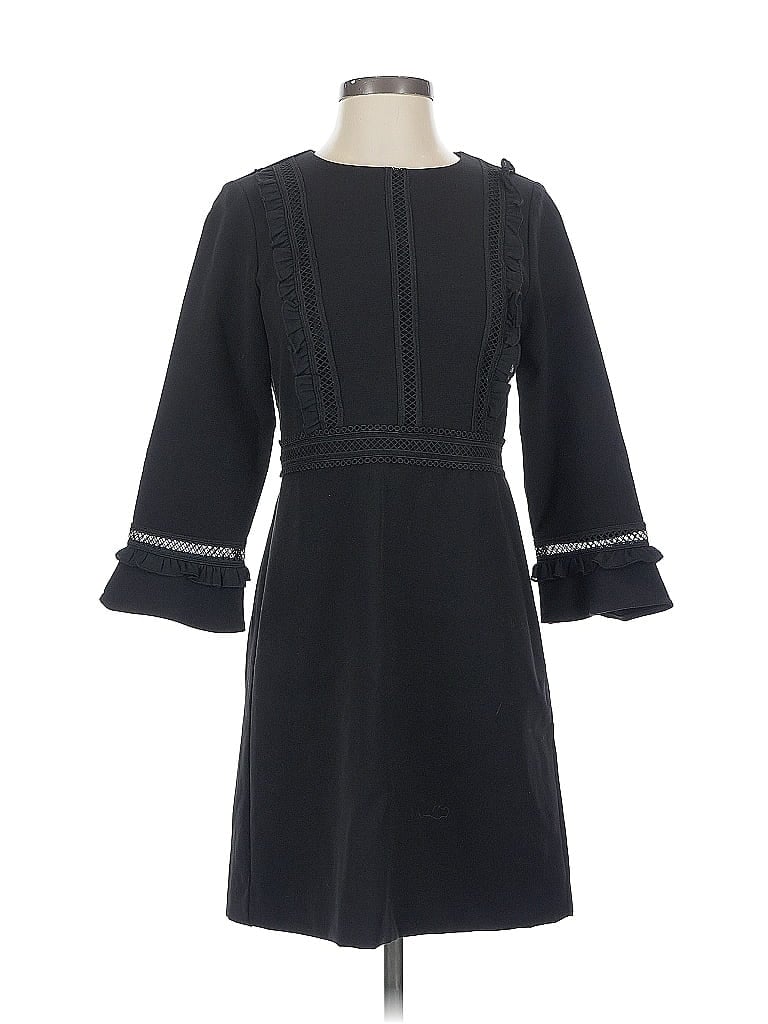 Pre-owned Ann Taylor Casual Dress In Black