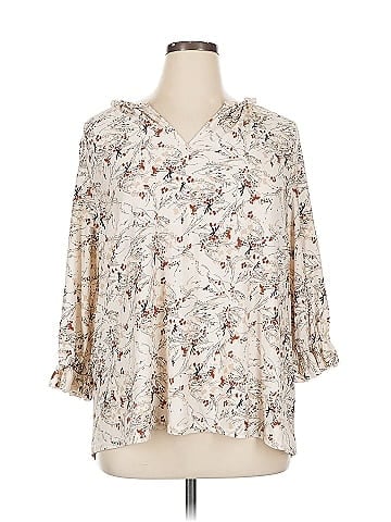 MELLODAY 3/4 Sleeve Blouse (view 1)