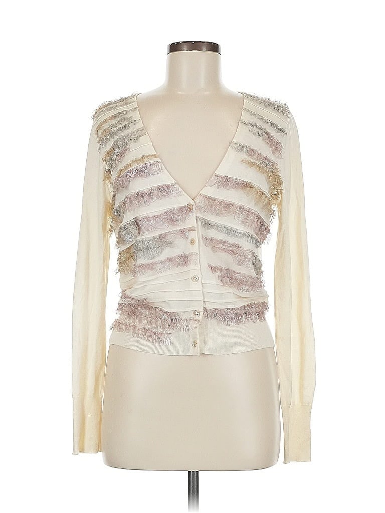 Pre-owned J.crew Collection Kimono In White