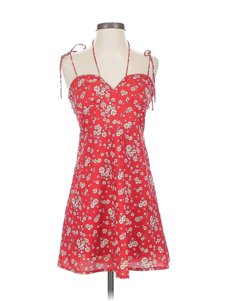 POLLY Pre-owned Casual Dress In Red