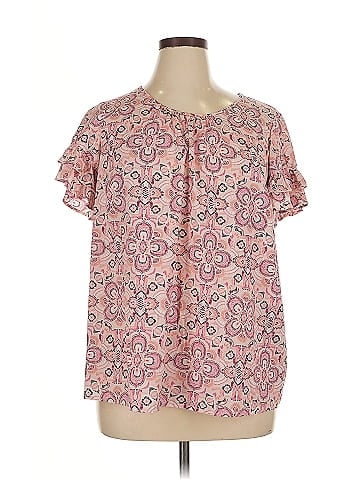 Lane Bryant Short Sleeve Blouse (view 1)