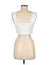Missguided White Sleeveless Top Size 6 - photo 2