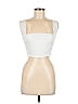 Missguided White Sleeveless Top Size 6 - photo 1