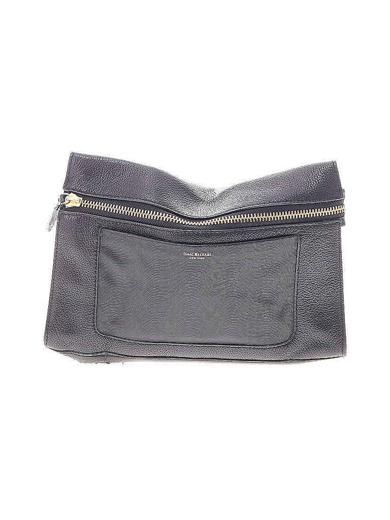 Pre-owned Isaac Mizrahi New York Clutch In Black