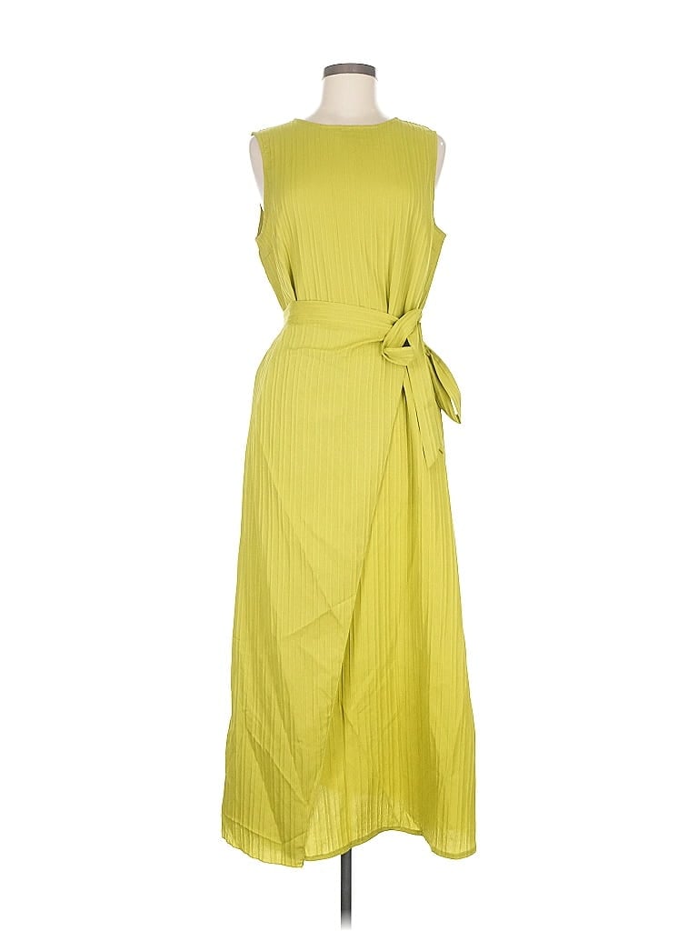 Pre-owned Shein Casual Dress In Green